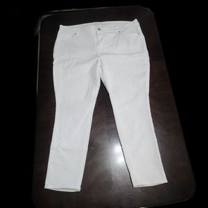 Old Navy White Midrise Jeans